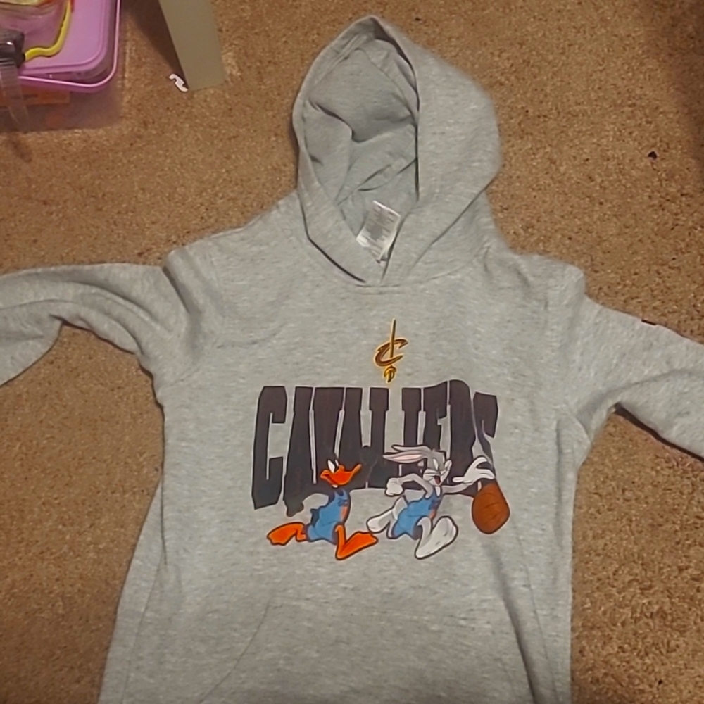 I am selling a Looney Tunes cavalier hoodie for a boy or girl